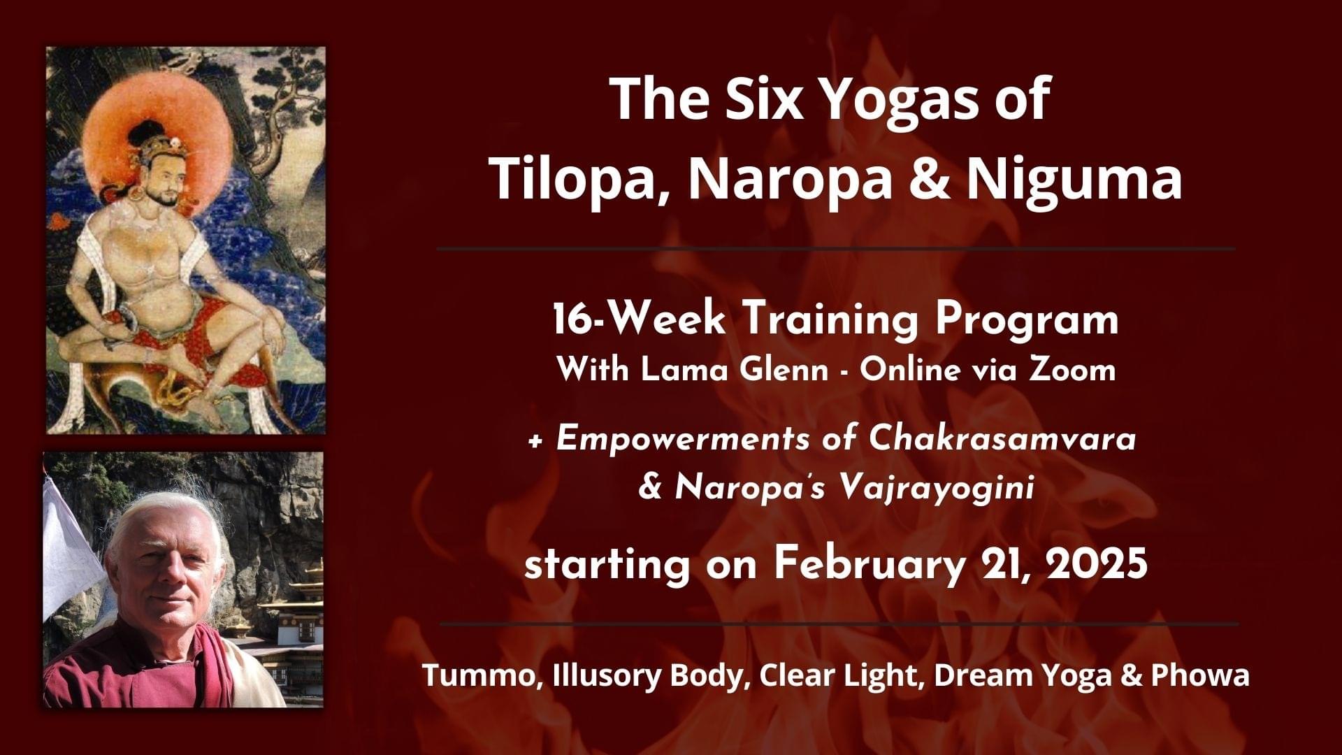 Six Yogas of Naropa Lama Glenn Gosia Jonas